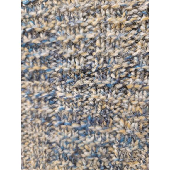 BRAX Rick Structure Pullover Sweater Denim Blue Alpaca Blend - Picture 5 of 8